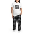 thumbnail image 5 of CafePress - Best French Bulldog Mom Ever Pajamas - Women's Short Sleeve Print T-Shirt and Pants Light Cotton Pajama Set, 5 of 7