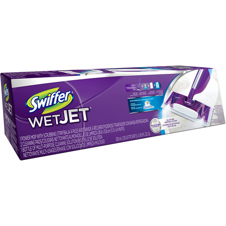Swiffer - Swiffer WetJet with Scrubbing Strip Power Mop