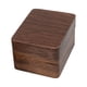 thumbnail image 1 of Joyero de madera vintage de madera maciza con 3 ranuras para anillos de boda Blanco, 1 of 8