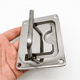 thumbnail image 4 of 2X Stainless Steel 316 Flush Lift Ring Hatch Pull Handle Locker Cabinet Boat,2 x Boat Hatch Handle,Silver, 4 of 6