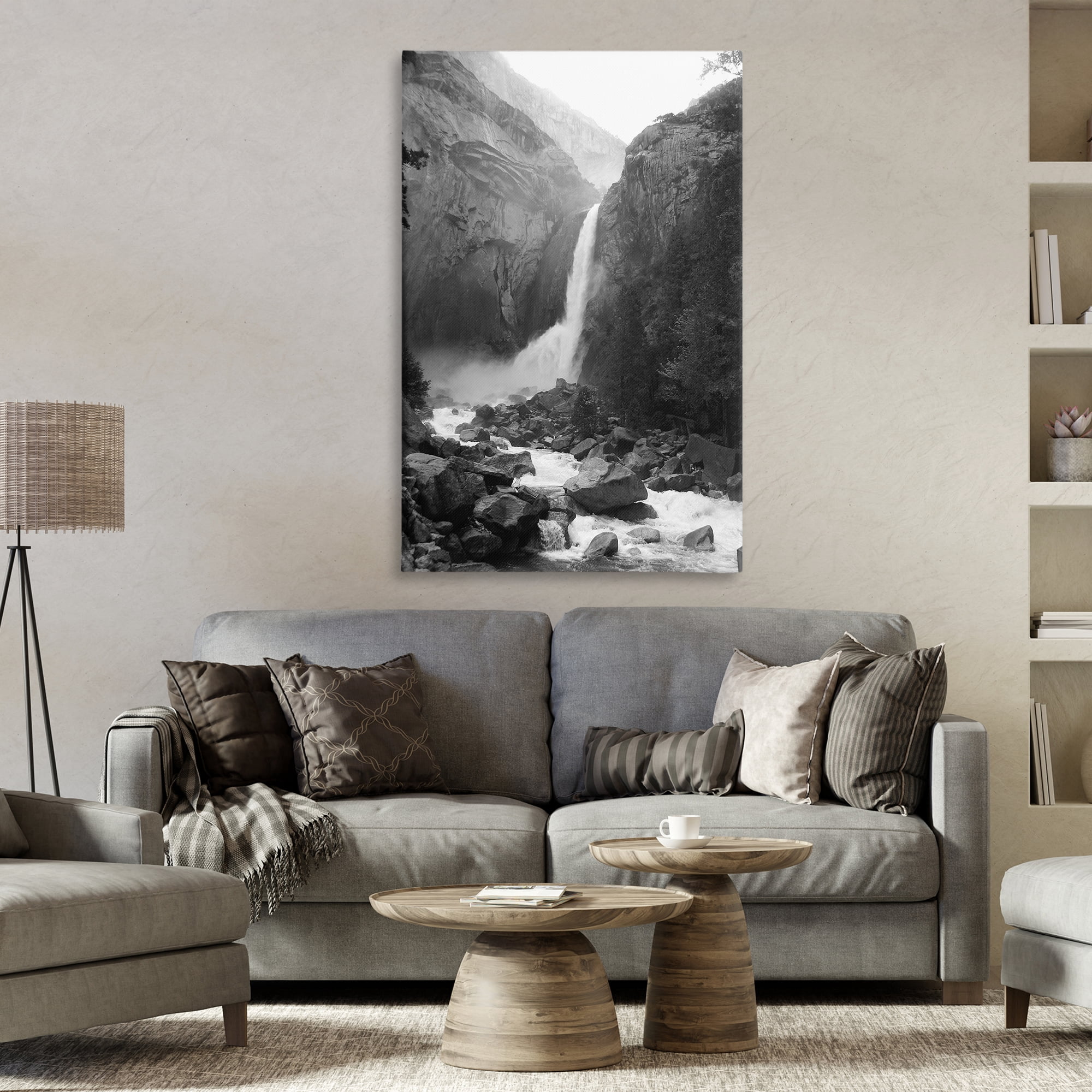 Stupell Industries Rocky Yosemite Falls Canvas Wall Art, design by Kim Curinga