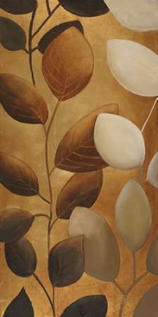 Gold Eco-Chic II Canvas Art - Patricia Pinto ()