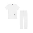 thumbnail image 1 of Sivvan Unisex Classic Scrub Set V-neck Top/Drawstring Pants Available in 12 Solid Colors, 1 of 4