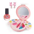 thumbnail image 3 of Little Girls Cosmetics Toy High Simulation Safe Kids Makeup Set for Pink, 3 of 4
