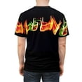 thumbnail image 6 of Love Music Heart Beat 4 Unisex Cut & Sew Tee (AOP), 6 of 7