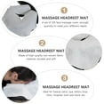 thumbnail image 3 of 100pcs Disposable Massage Headrest Pads Safety Hygienic Face Pillow Covers, 3 of 8