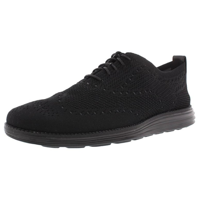 靴 COLE HAAN OG GRD STCHLT WNG OX Cole Haan OG Stchlt Wing Ox Mens Shoes Size 12, Color: Black