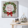 thumbnail image 6 of Christmas Wreath- Gallery Wrapped Canvas, 6 of 9