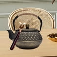thumbnail image 1 of Tetera de Hierro Fundido para Hervir Agua Caliente, Regalo para Amantes Del Té, Tetera Japonesa, Tetera, para Camping, Barbacoa, Sala de Estar, 1 of 8