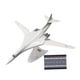 thumbnail image 5 of Modelo de avión bombardero estratégico Tupolev TU-160 a escala 1/200, modelo de avión, decoración de mesa resistente con soporte, recuerdo de aviación soviet, 5 of 8