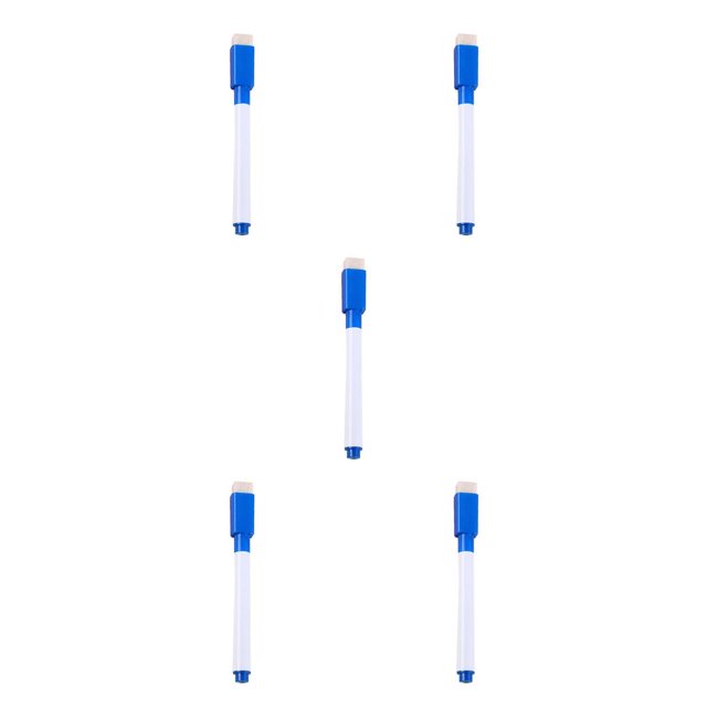 Monstrate Portable Blackboard Marking Drawing Painting Pen Eraser Chalkboard School Erasable Markers with Office Anti-smudge Pencil Type2 NO2