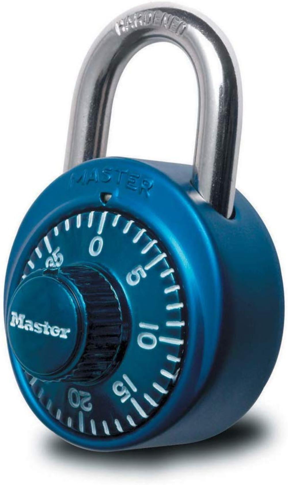 1530DCM Locker Lock Combination Padlock, 1 Pack, Assorted Colors, Indoor padlock is best used as