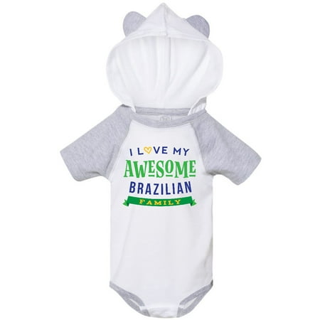

Inktastic Awesome Brazilian Family Reunion Gift Baby Boy or Baby Girl Bodysuit