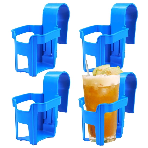 4 portavasos para piscinas sobre el suelo, portavasos para bebidas, accesorios para piscinas sobre el suelo, sin derrames