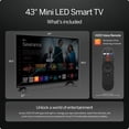 thumbnail image 4 of VIZIO 43” Mini LED Quantum 4K QLED HDR Smart TV (NEW 2026) VQM43C-10, 4 of 19