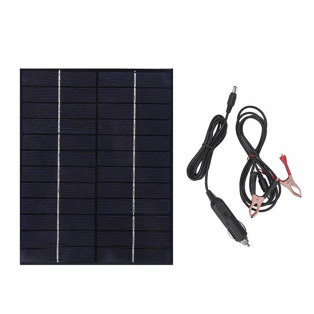20246.5W 12V 5V Módulo de panel solar portátil para cargador de coche con batería solar móvil