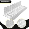 thumbnail image 6 of Kitchen Sink Splash Guard Bathroom Backsplash Board Silicone Material Customizable Fit for Household Washing, 6 of 9