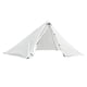 thumbnail image 1 of Tienda de campaña ultraligera para exteriores para 1 persona, impermeable, para mochileros, piramidal, 3 Gris blanco, 1 of 9