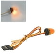 thumbnail image 1 of Lumière d'Alarme pour Voiture RC, Lumières LED Rondes pour Voiture RC Haute Simulation Légère Compacte pour Voiture RC 1/10 Bleu, Rouge, Jaune, 1 of 8