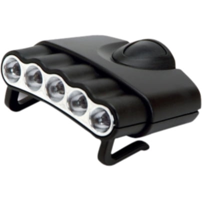 Cyclops CYC-HC5-W Orion 5 Hat Clip Light With 5 Clear LED Lights