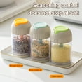 thumbnail image 4 of Salt Dispenser 0.5g Portion Control Spice Shaker with Airtight Lid One-Press Quantitative Seasoning Jar Ergonomic Kitchen Tool for Healthy Cooking, 4 of 8
