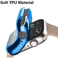thumbnail image 2 of Estuche con película protectora Compatible con iWatch 38 mm 40 mm 42 mm 44 mm Estuche de cobertura total para Apple Watch Series 3/4/5/6 / SE MFZFUKR WMZL-1319-2, 2 of 9
