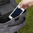 thumbnail image 4 of Evenflo Universal Stroller Organizer with Insulated Cup Holder, Grey, 4 of 9