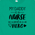 thumbnail image 4 of Inktastic My Daddy is a Nurse and a Hero Boys or Girls Baby T-Shirt, 4 of 5