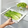 thumbnail image 7 of 12 Compartment Fridge Organizer Pull Out Egg Tray Drawer Style Fruit Vegetable Storage Hanging Chiller Kitchen Space, 7 of 7