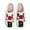 B, variant on Xmas Slippers for Women Funny A to Z Alphabet Print Slip on Memory Foam Indoor Fuzzy House Shoes