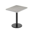 thumbnail image 2 of Flash Furniture 24'' x 30'' Gray Rectangular Laminate Table Top with Black 18" Round Table Height Base, 2 of 8