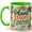 Green, variant on Plant Mom Energy Coffee Mug, Cute Houseplant Lover Garden Quote Design, 11 oz Ceramic Cup