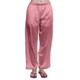 thumbnail image 4 of Moomaya Button Down Pajama Set For Women Notch Collar Nightwear Pants Loungewear, 4 of 6