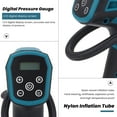 thumbnail image 3 of Cordless Tire Inflator Air Compressor, Battery Powered Digital Pressure Gauge Cordless Air Pump with LED Light for Vehicle, 3 of 7