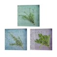 thumbnail image 2 of Metaverse Cora Niele 'Classic Herbs' Canvas Art (Set of 3), 2 of 5