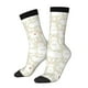 thumbnail image 1 of Balery White Rabbit Calcetas Largas con Estampado para Hombre y Mujer – Suaves y Transpirables, Talla Única (US 5-11), 1 of 6