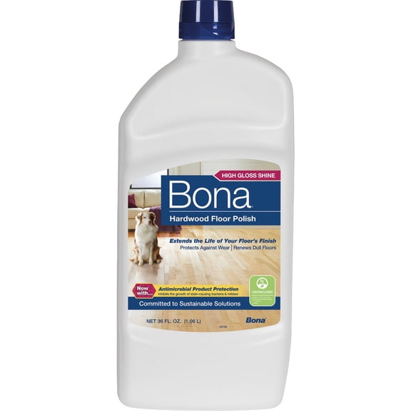 Bona Hardwood Floor Polish - HG, 32oz Pack of 2 — Residential Use, Standard Application