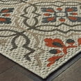 thumbnail image 2 of Oriental Weavers Latitude Area Rug 709Y3 Outdoor Gray Corners Rings, 2 of 2