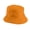 Orange, variant on Reversible Bucket Hat Sun Hats for Men Women Cotton Canvas Beach Hat for Fishing Daily Hats