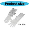 thumbnail image 3 of Butterfly Sheer Gloves for Formal Event Bride Gloves Elegant Wedding Gloves Stage Performances Lace Gloves for Dresses, 3 of 4