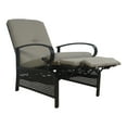 thumbnail image 6 of Kozyard Adjustable Outdoor Patio Reclining Lounge Chair - Comfortable Cushioned Recliner Chair with Strong Extendable Metal Frame for Sunbathing, Reading, Relaxation (Beige ), 6 of 7