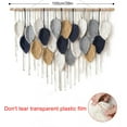 thumbnail image 2 of Macrame Wall Hanging Leaf Woven Tapestry Bohemian Chic Wall Hanging Feather Large Handmade Wall Art Decor for Bedroom Living Room Apartment Ornament, 39 inch(100cm) Visit the Weldomcor Store, 2 of 7