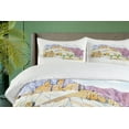thumbnail image 4 of Ambesonne Landscape Duvet Cover Sets, Desert City Art, 2-Queen, White Multicolor, 4 of 6