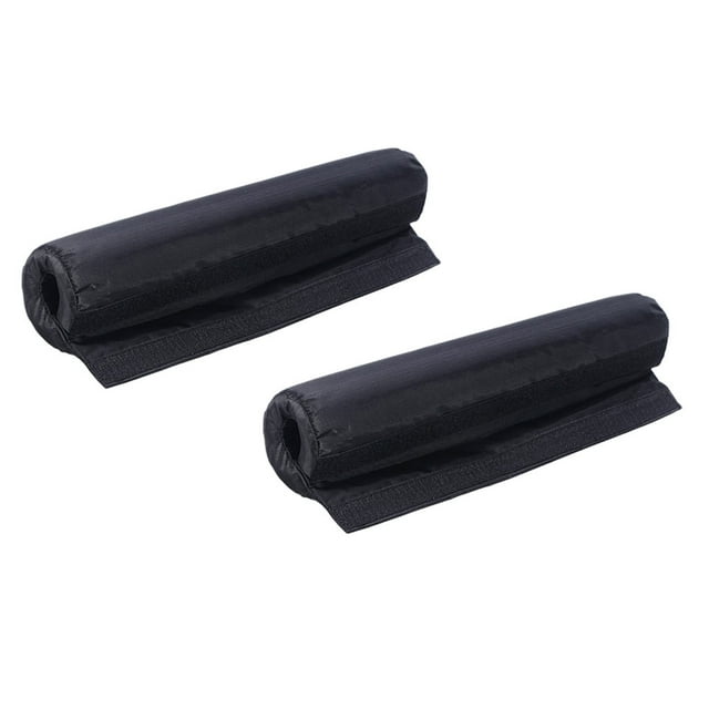 BEADCEST 2 Pcs Coussin d'Épaule pour Haltérophilie Gris Protection du Cou pour Poussées