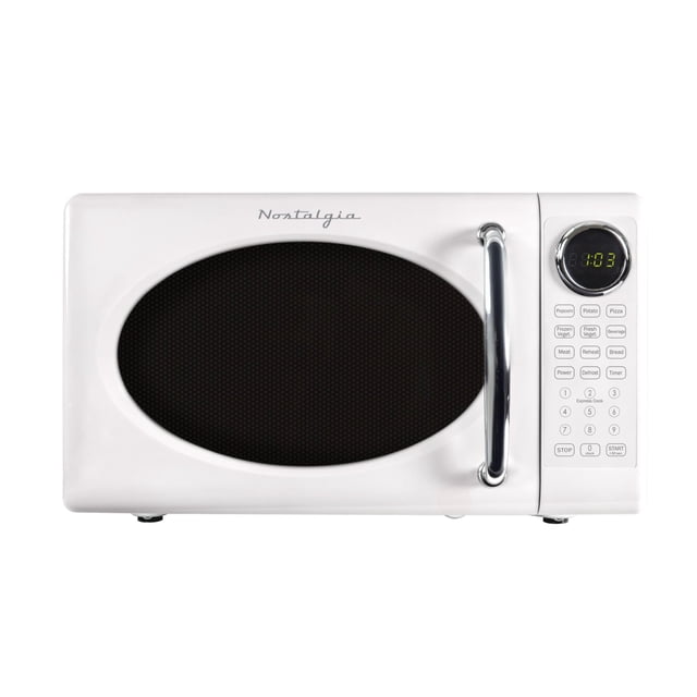 Horno microondas Nostalgia Retro 20L 700W con 8 cocciones automáticas