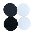 thumbnail image 1 of Cinta de gancho y bucle, tiras de 2 pulgadas con cierre adhesivo trasero, 20 piezas de cierre de tira de cinta resistente para montaje, colgar, manualidades, 1 of 5