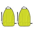 thumbnail image 2 of Uemuo Yellow Printed Car Back Seat Protector,2 Pcs Backseat Car Organizer, Kick Mats Back Seat Protector , Back Seat Organizer for Kids, 2 of 8