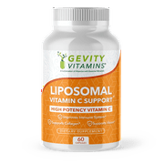Liposomal Vitamin C | 1400mg High Potency Support ® by Gevity Vitamins -  30 Servings