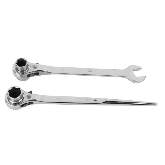 Pointed End Open End Ratchet Wrench,Pointed End Open End Steel Ratchet Spanner Pointed Open End Ratchet Wrench Built for Professionals