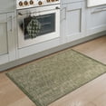 thumbnail image 3 of Alfombra de baño LEEVAN, lavable, 60 x 90 cm, algodón verde y natural, 3 of 4